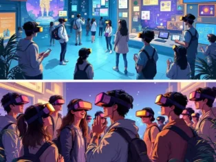 comparing immersive and non immersive vr effects on spatial learning and aesthetic experience in museum settings
